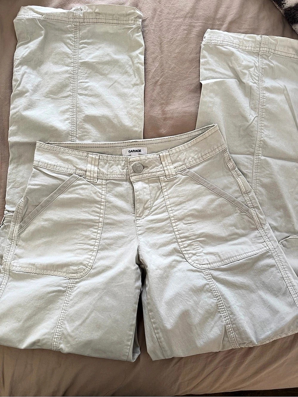 Garage Low Rise Cargo Pants Size 0